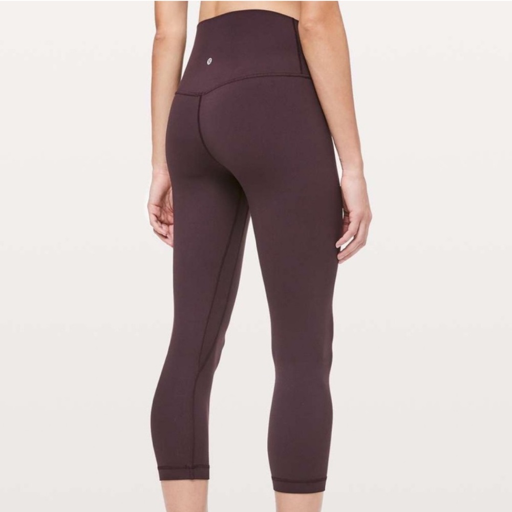 Plum Lululemon Leggings